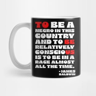 James Baldwin Quote Mug